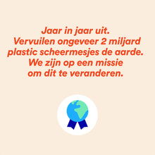 Afbeelding in Gallery-weergave laden, plastic scheermesjes