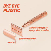 Afbeelding in Gallery-weergave laden, Starterskit | Safety Razor voor vrouwen + 10 Scheermesjes