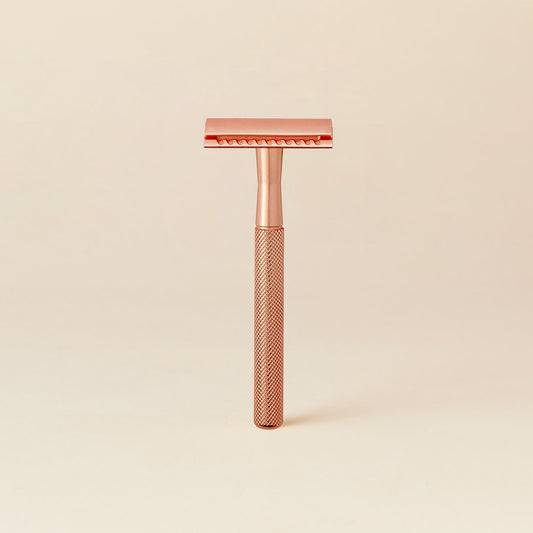 safety razor rose gold voor vrouwen